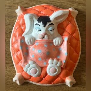 Cute Sleeping Bunny Wall Decor